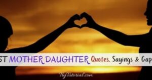 Mother Daughter Captions and Quotes