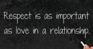 Respect in Relationships Quotes