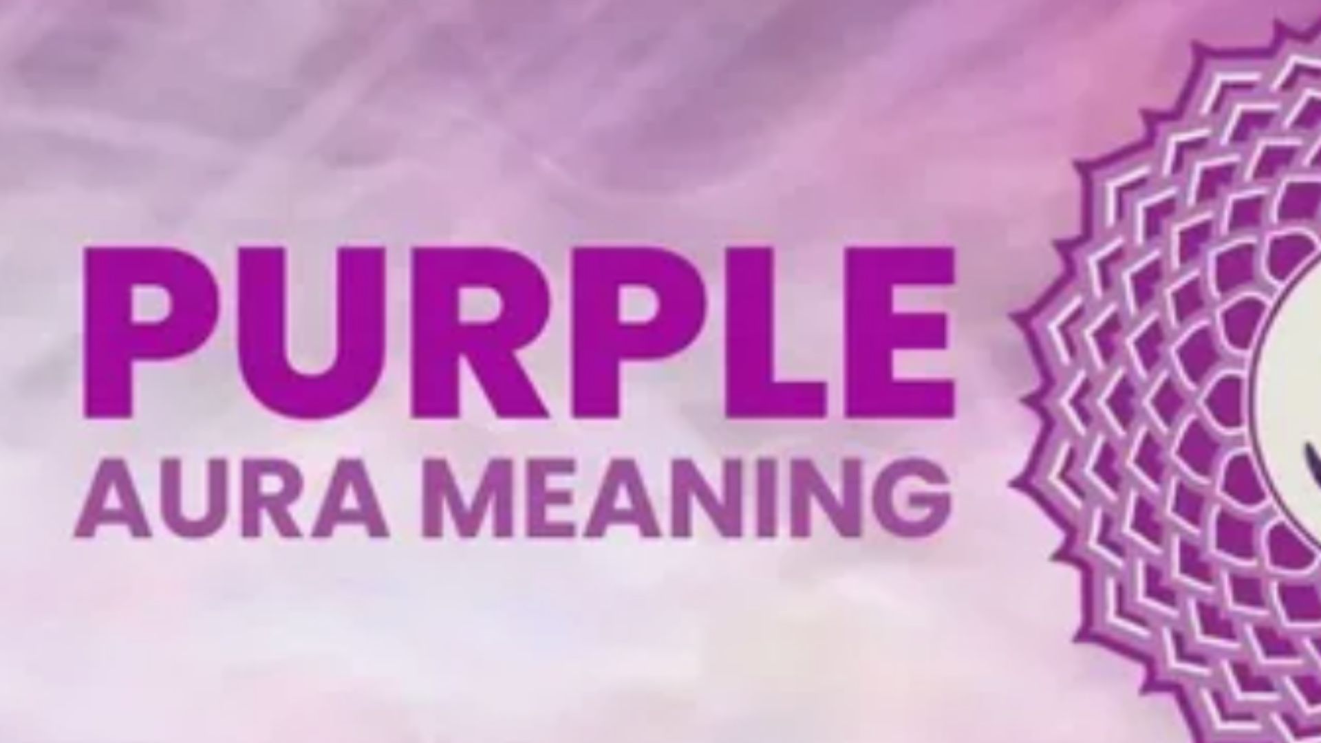 meaning of purple aura
